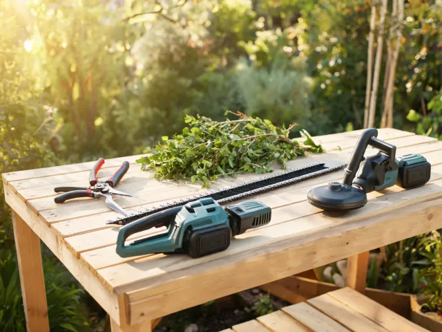 Garden pruner and trimmer tools
